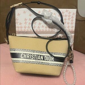 Dior Tan and Black GWP bag